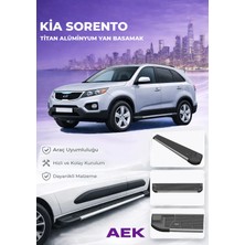 AEK Modern Kia Sorento 2016PREMIUM Titan Alüminyum Yan Basamak