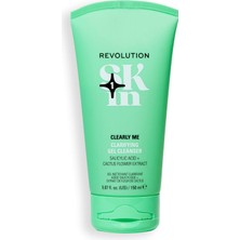 Renas Store Revolution Skin, Clearly Me Clarifying Cleansing Jel, Lekeli ve Yağlı Ciltler Için Temizleyici Jel, Vegan ve Hayvanlar Üzerinde Denenmemiştir, 150 ml