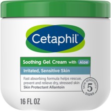 Renas Store Cetaphil Soothing Gel-Cream With Aloe Instantly Soothes And Hydrates Sensitive Skin, Fragrance And Paraben Free, 16 Oz