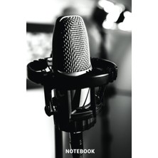 Renas Store Independently Published Lined Note Book: Handy Lined Journal With Microphones On The Covers