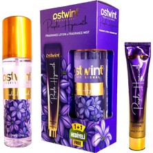 Renas Store Ostwint Fragrance Mist Purple Hyacinth Vücut Spreyi 200ML & Vücut Kremi 50ML Set - Mor Sümbül ve Çiçeksi Parfüm Kokusu