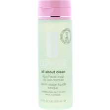 Renas Store Clinique Liquid Facial Soap Oily Skin Formula 200 ml 1 Paket. (1 x 200 Ml)