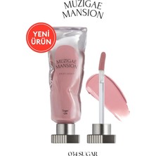 Renas Store Muzıgae Mansıon Gül Özlü, Kadife Bitiş Sunan, Nemlendirici ve Kalıcı Tint Objet Liquid 034 Sugar