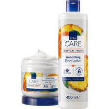 Renas Store Avon Ananas, Mango ve Papaya Özlü Çok Amaçlı Krem ve Vücut Losyonu Paketi