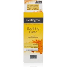 Renas Store Neutrogena Soothing Clear Zerdeçal Yağsız Yüz Nemlendiricisi 75 ml