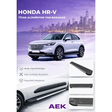 AEK Modern Honda Hrv 2 Premium Titan Alüminyum Yan Basamak