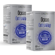 Renas Store Ocean Extramag Sitrat-Malat-Bisglisinat Magnezyum Complex 60 Tablet 2 Adet + 100ML Facial Cleanser Hediye, SNOWCOSMETICOCEAN67