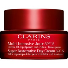 Clarins Super Restorative SPF15 Onarıcı Gündüz Kremi 50 ml