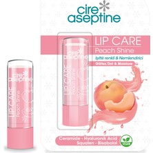Renas Store Cire Aseptine Peach Shine Renkli Dudak Bakım Kremi