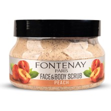 Renas Store Fontenay Face And Body Yüz ve Vücut Için Peeling Etkili Scrub Yüz Maskesi Şeftali 350ML