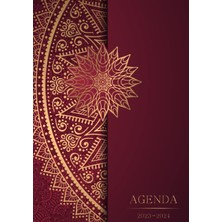 Renas Store Agenda De Bord 2023/2024 Enseignant: Cadeau Pour Maitresse, Professeur Des Écoles | Planificateur Grande Format Semainier | D'août 2023 À Juillet ... Année Scolaire Réussi | Mandala Rouge Doré