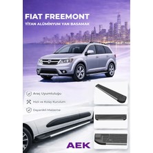 AEK Modern Fiat Freemont Premium Titan Alüminyum Yan Basamak