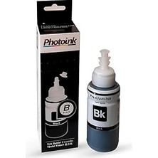 Renas Store Photoink Plus L Serisi Mürekkepleri, Epson T6641 Uyumlu 70 ml Siyah Mürekkep - Kutulu Özel Ambalajinda Photoink Plus Mürekkep - L800/L805/L810/L850/L1300/L1800/ L382/L386/L455/1455/L3050/L3060/L3070