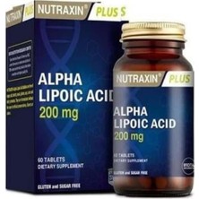 Renas Store Nutraxin Alpha Lipoic Acid 200 Mg 60 Tablet + Facial Cleanser 100ML Hediye, SNOWCOSMETICJL33