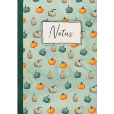 Renas Store Independently Published Cuaderno De Notas Liso Diseño Calabaza: Libreta Para Notas, Escritos, Apuntes Y Dibujos. (Spanish Edition)