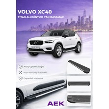 AEK Modern Volvo XC40 2022PREMIUM Titan Alüminyum Yan Basamak