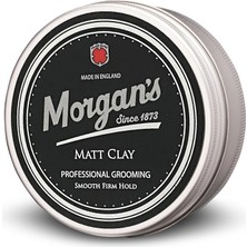 Renas Store Morgan's Pomade Matt Clay Smooth Firm Hold - Güçlü Tutuş Sağlayan Şekillendirici Kil 75 ml