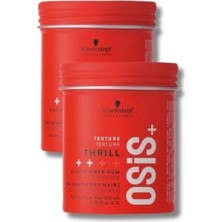 Renas Store Osis+ Thrill Lifli Gum Saç Şekillendirici 100ML 2'li Paket, S4045787999501