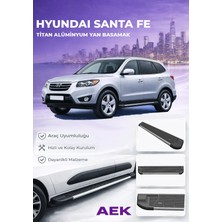 AEK Modern Hyundai Santa Fe 2020>PREMIUM Titan Alüminyum Yan Basamak