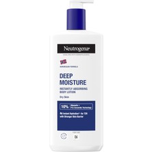 Renas Store Neutrogena Yoğun Nemlendirici Parfümlü Vücut Losyonu (400 Ml)— Kuru Ciltler Için Vücut Nemlendiricisi — Pro-Seramid ve Gliserin Teknolojisi ile Geliştirilmiş Formül