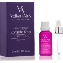 Renas Store Volkan Ates Natural & Beauty Lavandula Angustifolia Saf Lavanta Yağı Cam Damlalıklı 30 ml