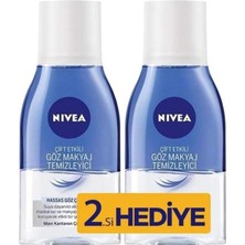 Renas Store Make Up Expert Hassas Çift Fazlı 125 ml 2'li Paket Göz Makyaj Temizleyici