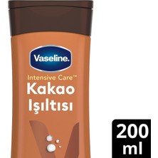 Renas Store Vaseline Vücut Losyonu Kakao Işıltısı Parlaklığını Kaybetmiş ve Kuru Ciltler Için 200 ml