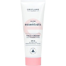 Renas Store Oriflame Essentials Glow Essentials E ve B3 Vitaminli 10 Spf Yüz Kremi 50 Ml, HT43906