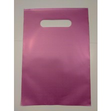 Renas Store 13X20 Lüx El Geçme Hediye Poşeti 50 Li Pembe