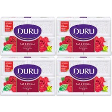 Renas Store Duru Saf & Doğal Kaynaklı Gül 16 Adet Beyaz Kalıp Sabun 4X600GR