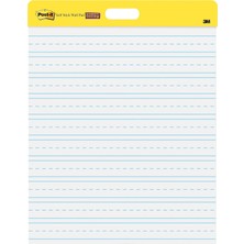 Renas Store Post-It Şövale Pedi, 50,8 cm x 58,4 Cm, Beyaz Çizgili, 20 Yaprak/ped, 1 Ped, Komut Şeritleri Dahil Montajlar (566PRL)