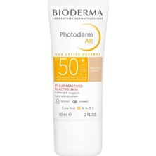 Renas Store Bioderma Photoderm Ar SPF50+ Kızarıklık Karşıtı Çok Yüksek Korumalı Renkli Yüz Güneş Kremi 30 ml