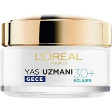 Renas Store L'oreal Paris Yaş Uzmanı 30+ Kırışıklık Karşıtı Nemlendirici Gece Kremi