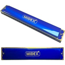 Renas Store Midex HN-24BL Mavi 24 Delikli Mızıka