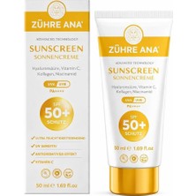 Renas Store Zühre Ana Uva Uvb Leke Karşıtı Yüksek Koruma ve Nemlendirici Etkili Güneş Kremi Spf 50+ 50 ml