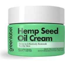 Renas Store Greenlabel Kenevir Yağı & Çinko Özlü Krem 50ML.
