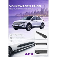 AEK Modern Vw Taigo Premium Titan Alüminyum Yan Basamak