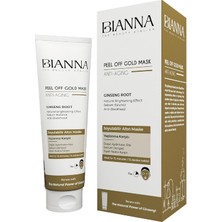 Renas Store Altın Maske Antiaging Yaşlanma Karşıtı Soyulabilir Maske Ginseng Siyah Nokta Karşıtı Cilt Bakımı - 100 ml