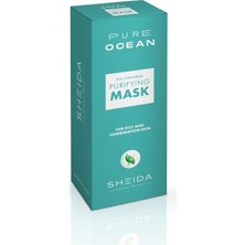 Renas Store Sheida Pure Ocean Arıtım Maskesi Yağ Kontrol 75 ml Yağlı ve Karma Ciltler Için