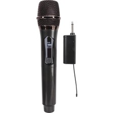 Renas Store Coverzone Kablosuz Karaoke Mikrofonu 6.35MM Amfi Hoparlör Için ve Sahne Performansı Çok Amaçlı Aktiviteler Için Tak ve Çalıştır Kablosuz Mikrofon Dış Mekan Kullanıma Uygun Wn-03 (Tekli Mikrofon)