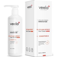 Renas Store Veela Zor Şekillenen Saçlar Için Durulanmayan Şekillendirici Bakım Kremi Styling Effect Condition 9