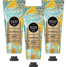 Renas Store Eyüp Sabri Tuncer Perfume Jewels Soul Beauty El ve Vücut Kremi 50 ml x 3