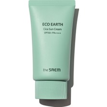 Renas Store The Saem Cica Özlü Sakinleştirici Etkili Güneş Kremi 50GR - Eco Earth Cica Sun Cream Spf 50+ ve Pa++++