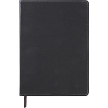 Renas Store C.r. Gibson Büyük Kömür Grisi Deri Günlük Defteri, 192 Sayfa G x 10,25 cm U, 192 Sayfa