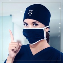 Renas Store Tasarım Trend Özel Tasarım Panda Bone - Doktor ve Hemşire Bonesi Cerrahi Bone Hastane Bonesi
