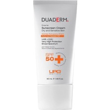 Renas Store Duaderm Natural Enzyme Sunscreen SPF50+ Kuru ve Hassas Cilt 50 ml
