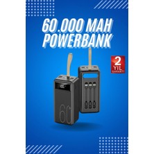 Shopwave Powerbank Yüksek Kapasiteli 60.000 Mah Hızlı Şarj Şarj Özellikli Batarya