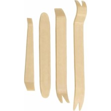 Renas Store Wonkey - 4 Parça Oto Teyp Trim Sökme Aparatı Seti – Kapı Paneli, Torpido, Döşeme & Klips Sökücü Plastik Levye Seti – Çizmez Plastik Profesyonel Araç Içi Sökme Aleti