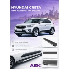 AEK Modern Hyundai Creta Premium Titan Alüminyum Yan Basamak