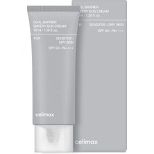 Renas Store Celimax Dual Barrier Su Bazlı Güneş Kremi 40ML - Hassas & Kuru Ciltler Için Bariyer Onarıcı